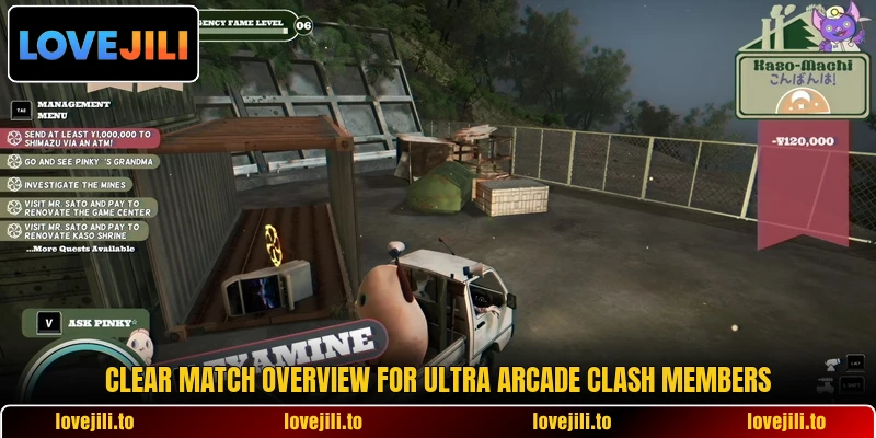 Clear match overview for Ultra Arcade Clash members Clear match overview for Ultra Arcade Clash members