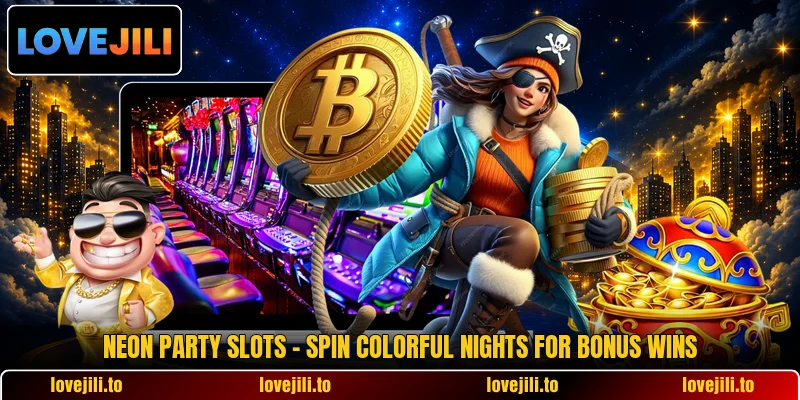 Neon Party Slots - Spin Colorful Nights For Bonus Wins