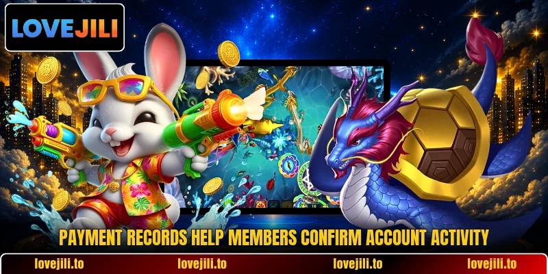 Payment records help members confirm account activity Payment records help members confirm account activity