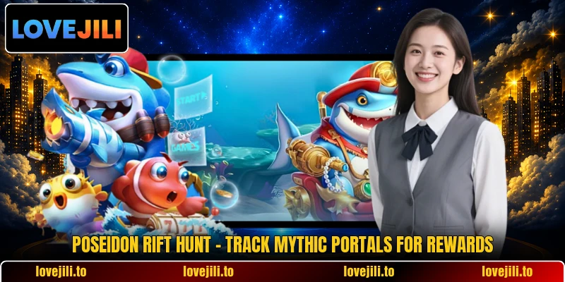 Poseidon Rift Hunt - Track Mythic Portals For Rewards