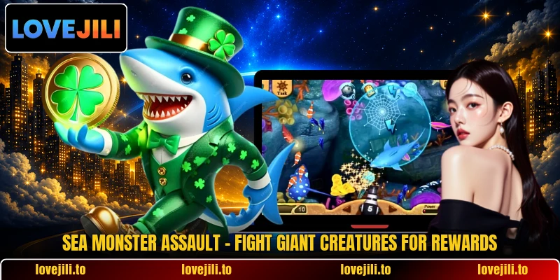 Sea Monster Assault - Fight Giant Creatures For Rewards