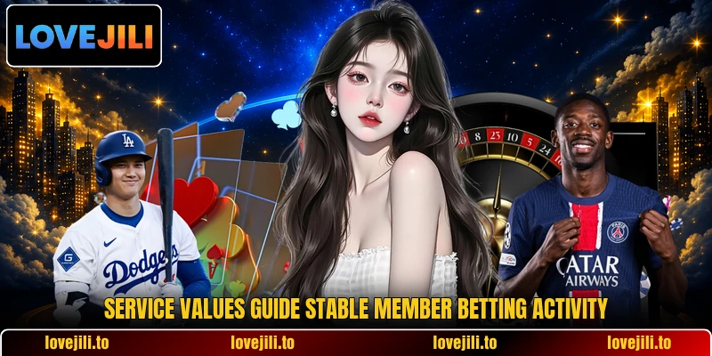 Service values guide stable member betting activity Service values guide stable member betting activity
