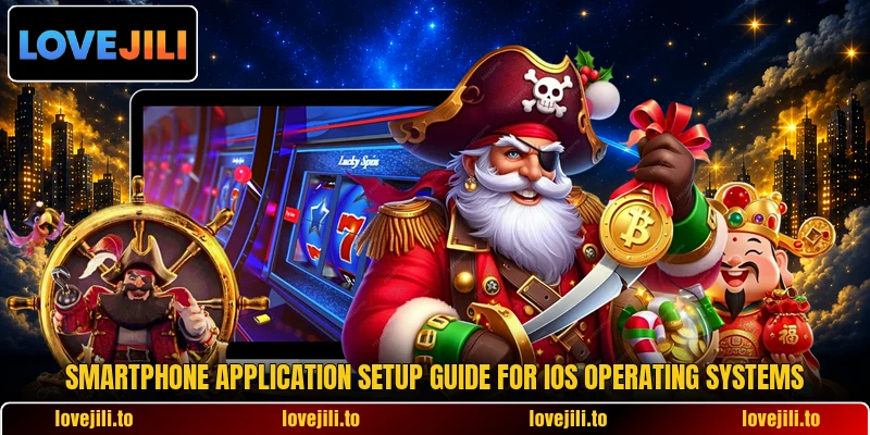 Smartphone application setup guide for iOS operating systems