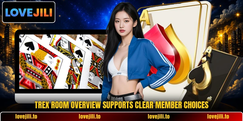 Trex room overview supports clear member choices Trex room overview supports clear member choices